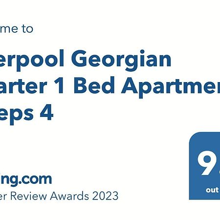 Liverpool Georgian Quarter 1 Bed Apartment Sleeps 4 Exteriér fotografie